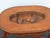 Heavy Hand Carved Cameo Coffee Table With Glass Top Serving Tray 6644 For Sale - Image 17 of 17