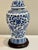 Chinoiserie Vintage Chinoiserie Blue and White Table Lamp For Sale - Image 3 of 6