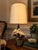 Art Deco Vintage 1983 Creative Decor Ceramic Bird Table Lamp, Sculptural Lovebirds & Tree For Sale - Image 3 of 8