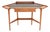 Vintage Corner Desk with Leather Top, 1960 For Sale