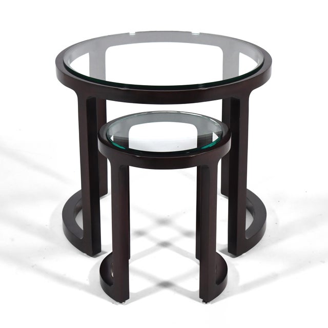 Mid-Century Modern Dunbar Nesting Tables For Sale - Image 3 of 10