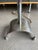 80s Monumental Glass Panel Steel Lamp Postmodern Fontana Arte Fratelli Martini Ponti Tronconi Style For Sale - Image 4 of 12