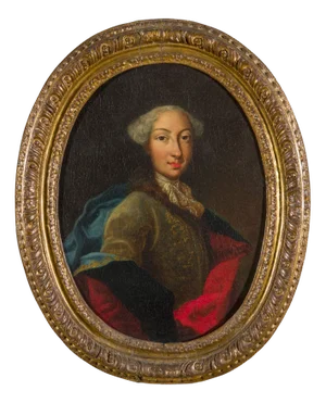 After Maria Giovanna Battista Clementi, Portrait, 1740, Oil on Canvas, Framed