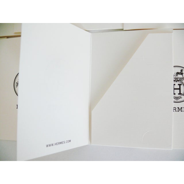 Hermes Paris 10 Embossed Card Folds For Sale In Dallas - Image 6 of 7