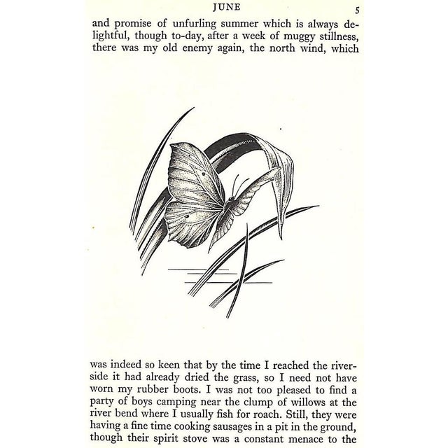 Paper "Angler's Almanac" Book 1949 Brown, Wilfred Gavin For Sale - Image 7 of 9