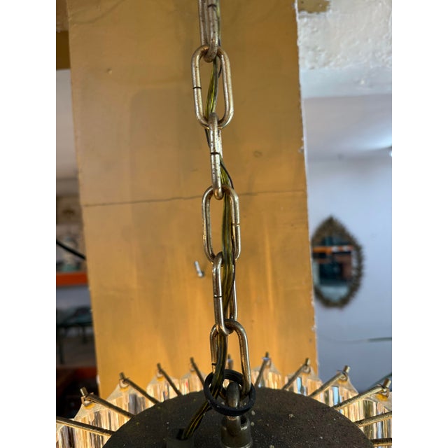 Vintage Murano Glass Chandelier For Sale - Image 9 of 9