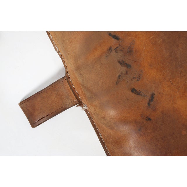 Vintage Thick Leather Gym Mat, 1930s For Sale - Image 4 of 12