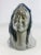 Early 20th Century Rustic French Solid Zinc Sculpture of a Woman For Sale - Image 4 of 8