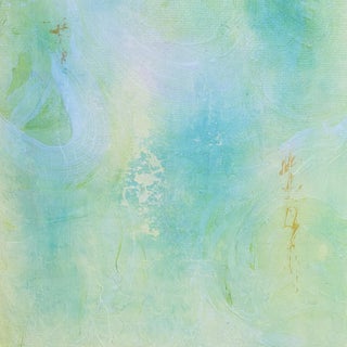 Abstract Soft Blues Original Art Print For Sale