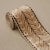 Contemporary Schumacher Marion Velvet Tape in Champagne For Sale - Image 3 of 3
