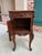 Antique French Nightstand Cabinet Marble Top Louis XV Carved Walnut C1890 For Sale - Image 10 of 18