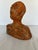Copper Vintage Figurative Sculpture, Ceramic Bust For Sale - Image 8 of 11