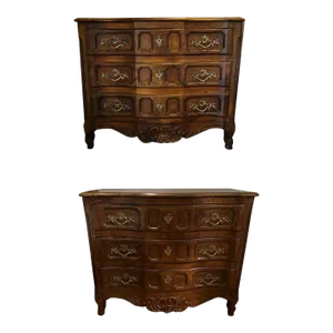 Pair, Baker Collector's Edition French Country Style 3 Drawer Commode