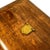 Wood Antique Victorian English Tiger Oak Book Form Lap Desk/Stationery Box W/Inkwell For Sale - Image 7 of 12