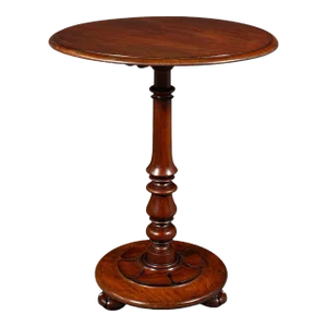 1830s Antique Tilt Top Wine Table