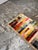 Textile 2ft 2in × 6ft 8in Elson & Company Color Chart Runner Rug For Sale - Image 7 of 12