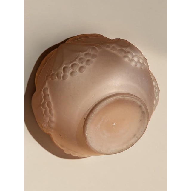Art Deco Glass Vase, 1930 For Sale - Image 3 of 9
