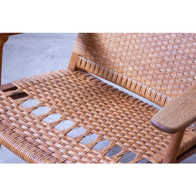 CH-27 Chairs by Hans J. Wegner for Carl Hansen & Søn, 1950s, Set of 2 For Sale - Image 14 of 18