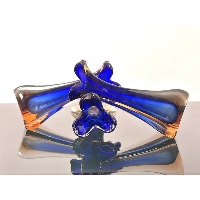 1960s Vintage Murano Glass Vases, 1960s, Set of 3 For Sale - Image 5 of 8