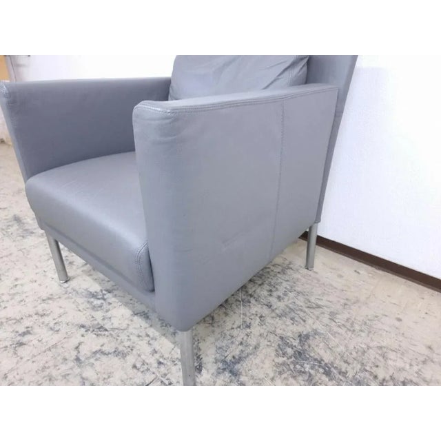 German Grey Jason 391 Chair from Walter Knoll For Sale - Image 6 of 10