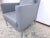 German Grey Jason 391 Chair from Walter Knoll For Sale - Image 6 of 10