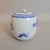 Ceramic Antique Japanese Blue & White Porcelain Mizusashi Water Jar For Sale - Image 7 of 11