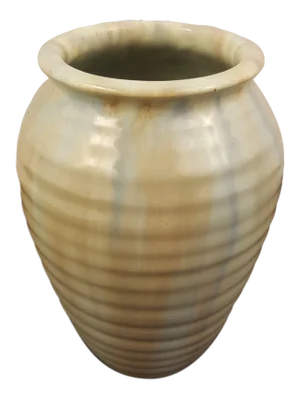 Mid-Century Candy & Co. Pottery Drip Glaze Vase
