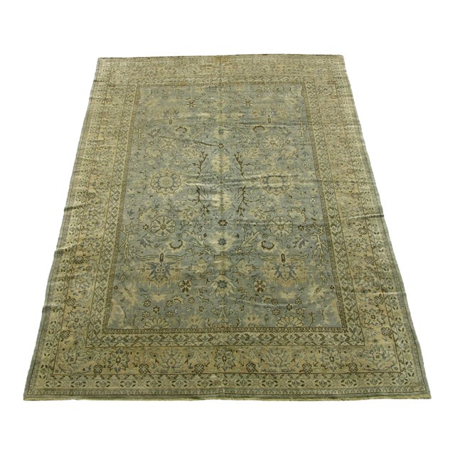 20th Century Tribal Turkish Rug 11'10" X 8'10'' For Sale