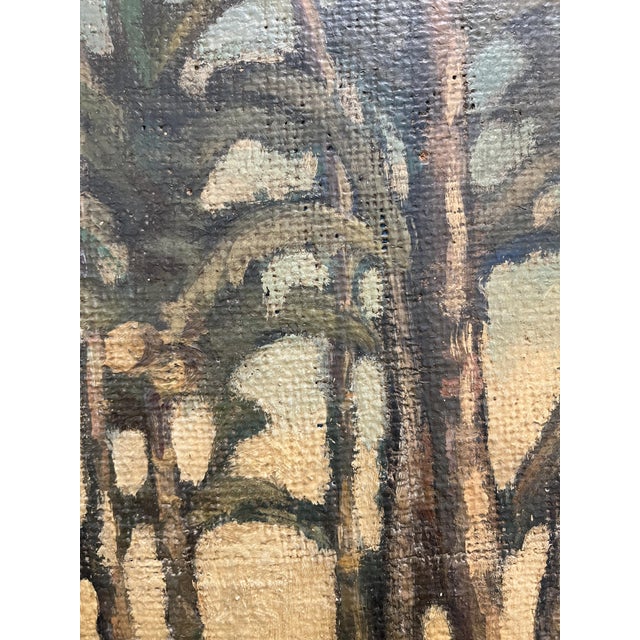 Sannemann, Île Animée, Oil on Canvas on Cardboard, Framed For Sale - Image 5 of 13