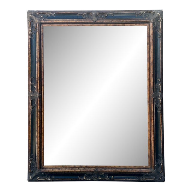 Vintage Basset Gilt Tipped Mirror For Sale