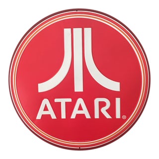 Retro Style Atari Tin Sign For Sale