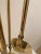 Brass Mid 20th Century British Fireplace Brass Tool Set- Made in England For Sale - Image 8 of 9