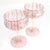 Pink Pair of Venetian / Salviati Murano Glass Latticino Toasting Champagne Glasses For Sale - Image 8 of 15