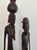 1930s Antique Ebony Wood Hand Carved African Folk Sculptures - Set of 2 For Sale - Image 5 of 14