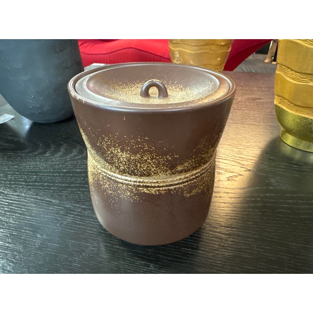 Tea Ceremony Water Pot Mizusashi, Japan, 1960s For Sale - Image 6 of 8