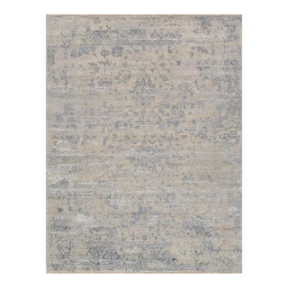 Pasargad Home Transitiona Silver Area Rug- 7'11" X 9'10" For Sale