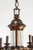 Neoclassical 1920s American Bronze and Glass Neoclassical Chandelier For Sale - Image 3 of 7