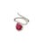 Natural Ruby Diamond Ring 6.5 14k W Gold 2.32 TCW Certified For Sale - Image 10 of 18