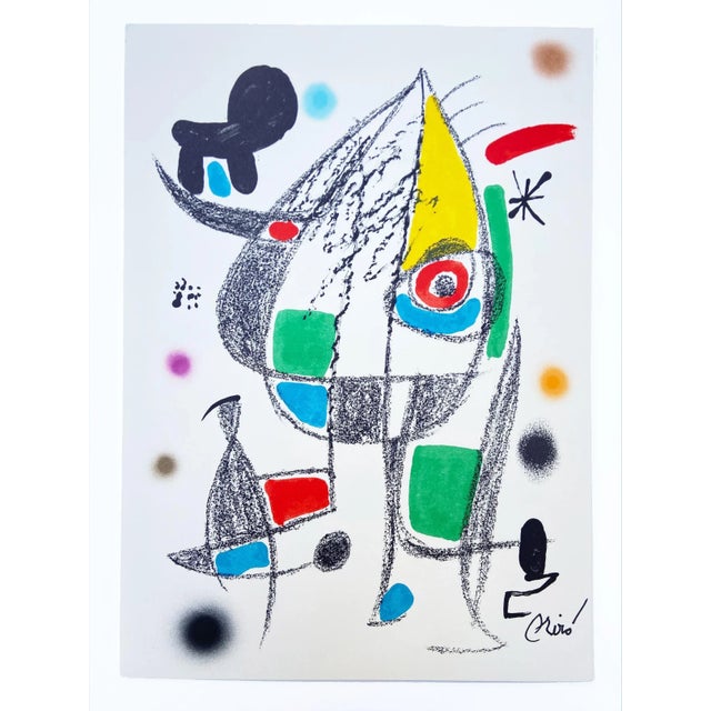 Joan Miró, Maravillas con variaciones No.20, 1975, Lithograph For Sale - Image 6 of 6