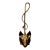 Mid-20th Century Virginia Metalcrafters Brass Fox Head and Riding Crop Doorstop For Sale