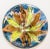 Modernist Abstract Colorful Art Glass Sunburst Bowl For Sale - Image 13 of 13