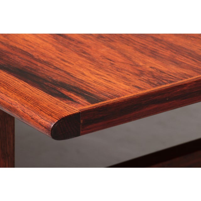Capella Coffee Table in Wood by Illum Wikkelsø for Niels Eilersen, 1960s For Sale - Image 11 of 13