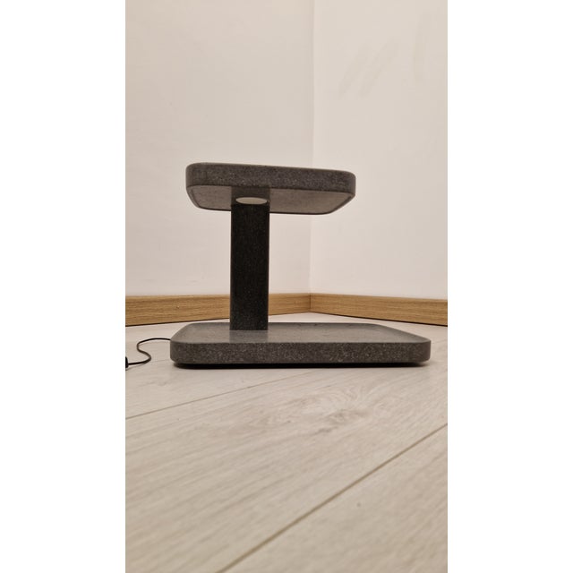 Piani Big Stone Table Lamp in Grey Stone by Ronan & Erwan Bouroullec for Flos, 1990s For Sale - Image 10 of 18