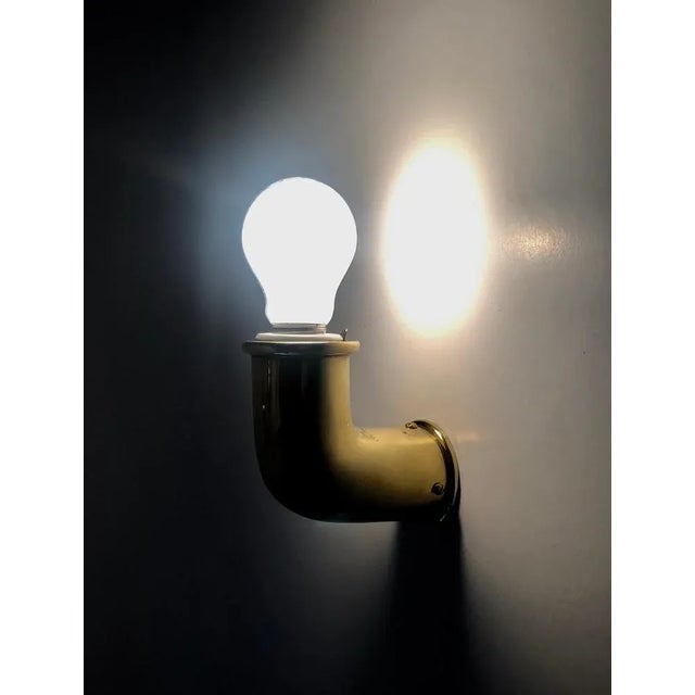 Vintage Austrian Brass Sconces, 1930s, Set of 2 For Sale - Image 14 of 15