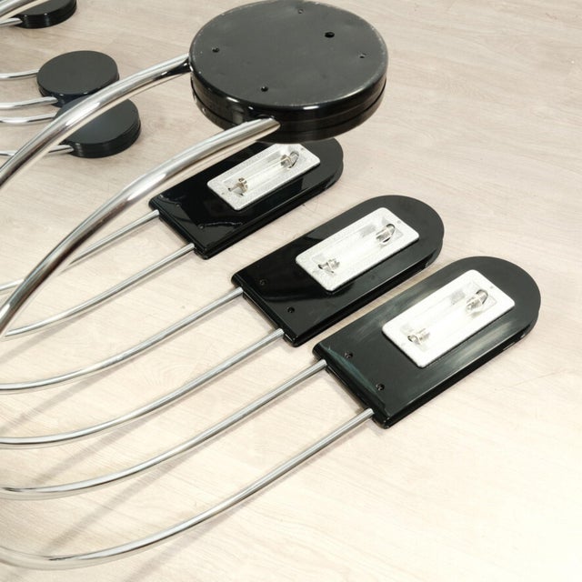 Vintage Gesto Lamps by Bruno Gecchelin for Skipper, 1970s, Set of 6 For Sale - Image 12 of 18