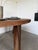 Constructivist Round Table in Walnut, 1950s For Sale - Image 17 of 18