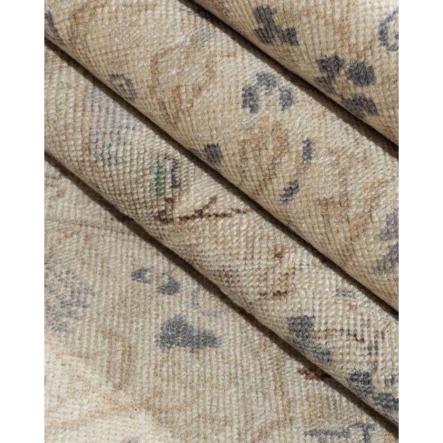 Vintage Circa 1940 Ivory Turkish Sivas Rug 8ft 10in X 12ft 2in For Sale - Image 4 of 14