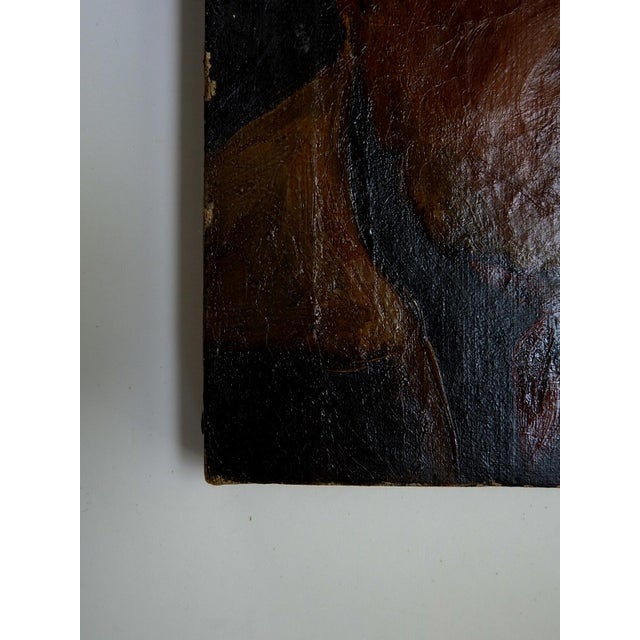 Early 20th Century Portrait Painting of Bearded Man For Sale - Image 4 of 8