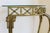 Vintage Hollywood Regency Faux Bamboo Console Table & Mirror Set Demilune Palm Beach Regency 1970s For Sale - Image 15 of 18