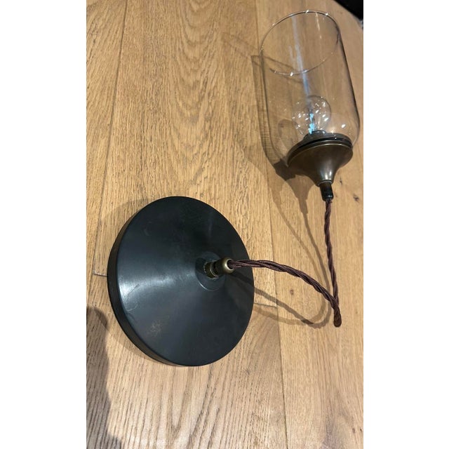 2010s Obsolete Los Angeles Hanging Pendant Lights - a Pair For Sale - Image 5 of 10